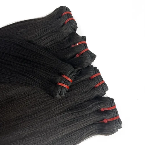 Bone Straight Hair Double Drawn Indian Hair